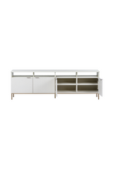 Cream Oak 4-Door Modular Cabinet by Splendido Ambrose, alternate view 4