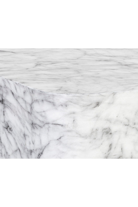 Square Marble-Inspired Coffee Table by Splendido Strut, alternate view 4