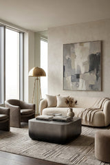 Square Marble-Inspired Coffee Table by Splendido Strut, alternate view 9