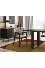 Weathered Oak 4-Door Sideboard by Splendido Briar, alternate view 7