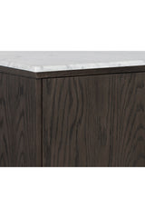 Weathered Oak 4-Door Sideboard by Splendido Briar, alternate view 5
