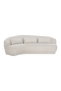 Minimalist Curved Sofa by Splendido Soraya