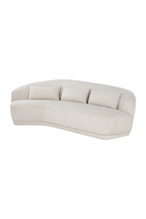 Minimalist Curved Sofa by Splendido Soraya, alternate view 3