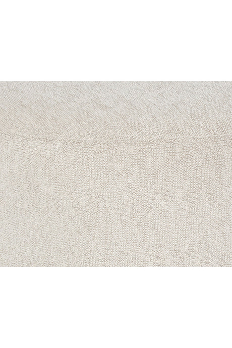 Curved Upholstered Ottoman by Splendido Soraya, alternate view 4