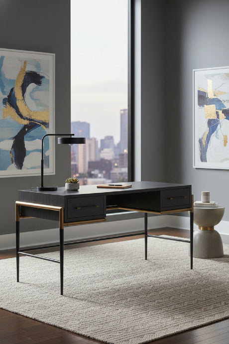 Painted Wood Office Desk by Splendido Weldrick, alternate view 10