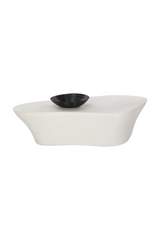 White Freeform Coffee Table by Splendido Dali, alternate view 3
