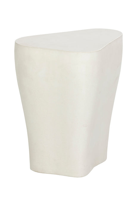 White Freeform Indoor/Outdoor End Table S by Splendido Dali Side Table