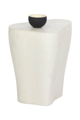 White Freeform Indoor/Outdoor End Table S by Splendido Dali Side Table, alternate view 3