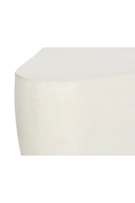 White Freeform Indoor/Outdoor End Table S by Splendido Dali Side Table, alternate view 7