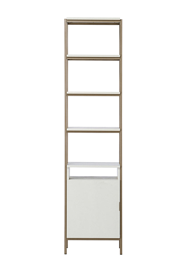 Cream Oak Modular Bookcase S by Splendido Ambrose