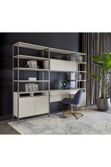 Cream Oak Modular Bookcase S by Splendido Ambrose, alternate view 6