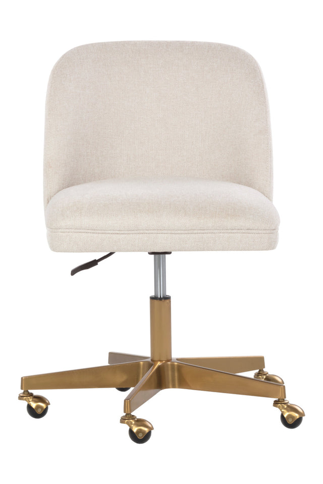 White Adjustable Office Chair by Splendido Kenna