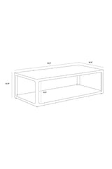 Solid Oak Coffee Table by Splendido Doncaster, alternate view 7