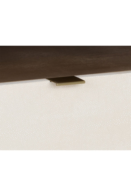 Cream Acacia 2-Drawer Nightstand by Splendido Kayden, alternate view 6