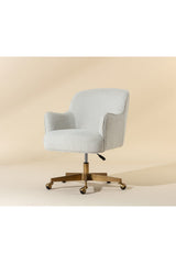 Boucle Swivel Office Chair by Splendido Karina, alternate view 11