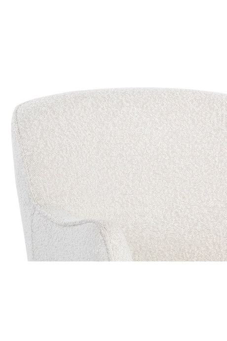 Boucle Swivel Office Chair by Splendido Karina, alternate view 7