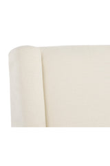 White Upholstered Office Chair by Splendido Mirian, alternate view 7