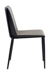 Leather Look Stackable Dining Chair by Splendido Renee, alternate view 3