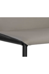 Leather Look Stackable Dining Chair by Splendido Renee, alternate view 9