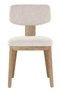 Cream Fabric Dining Chairs (2) by Splendido Rickett