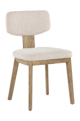 Cream Fabric Dining Chairs (2) by Splendido Rickett, alternate view 3