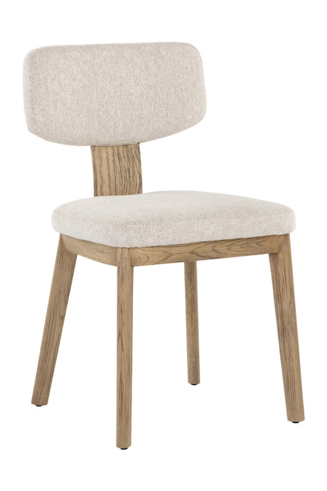 Cream Fabric Dining Chairs (2) by Splendido Rickett, alternate view 3