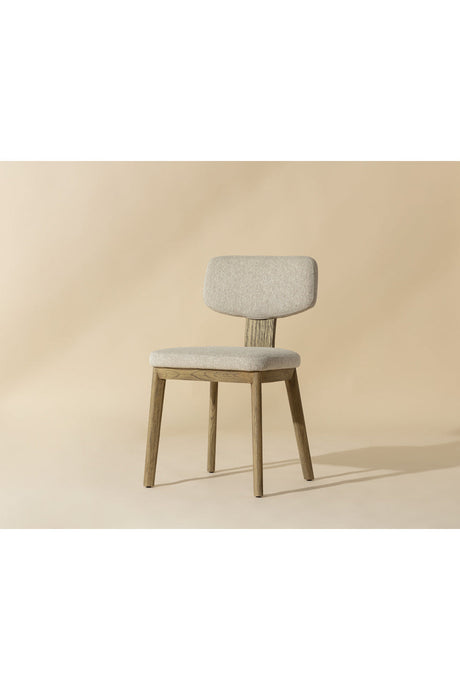 Cream Fabric Dining Chairs (2) by Splendido Rickett, alternate view 11