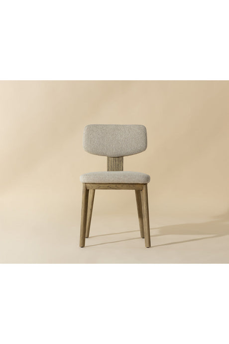 Cream Fabric Dining Chairs (2) by Splendido Rickett, alternate view 9