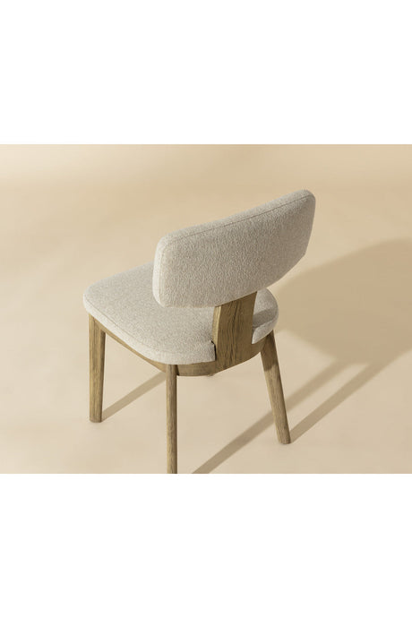 Cream Fabric Dining Chairs (2) by Splendido Rickett, alternate view 10