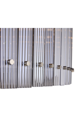 Clear Fluted Glass Chandelier L by Splendido Kore, alternate view 15