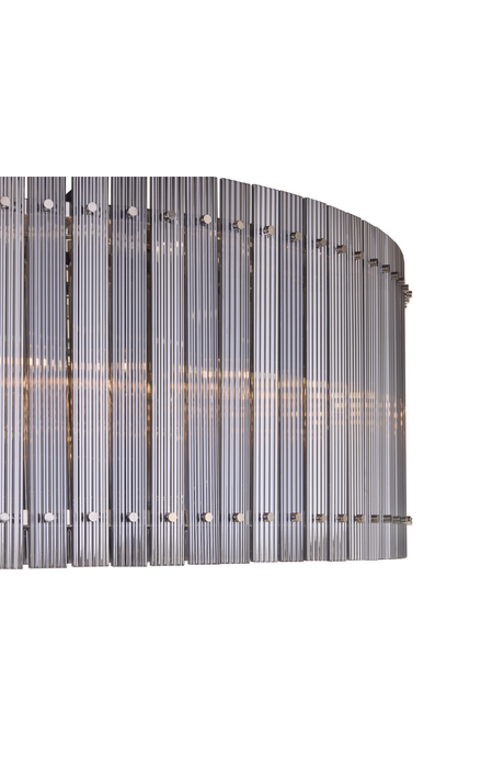 Clear Fluted Glass Chandelier L by Splendido Kore, alternate view 13
