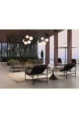 Frosted Glass Spheres Chandelier by Splendido Keiley, alternate view 10