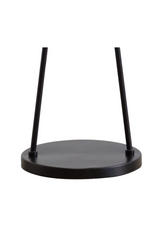 Black Dual-Domed Floor Lamp by Splendido Faven, alternate view 5