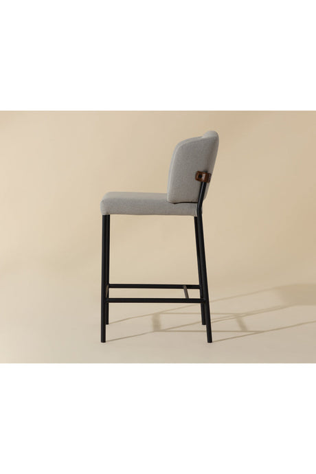 Light Gray Counter Stool by Splendido Pearce, alternate view 9