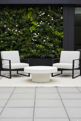 Black Concrete Indoor/Outdoor Coffee Table by Splendido Brando, alternate view 2