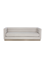 Horizontal-Tufted White Sofa by Splendido Talbot, alternate view 3