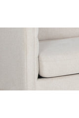 Horizontal-Tufted White Sofa by Splendido Talbot, alternate view 5