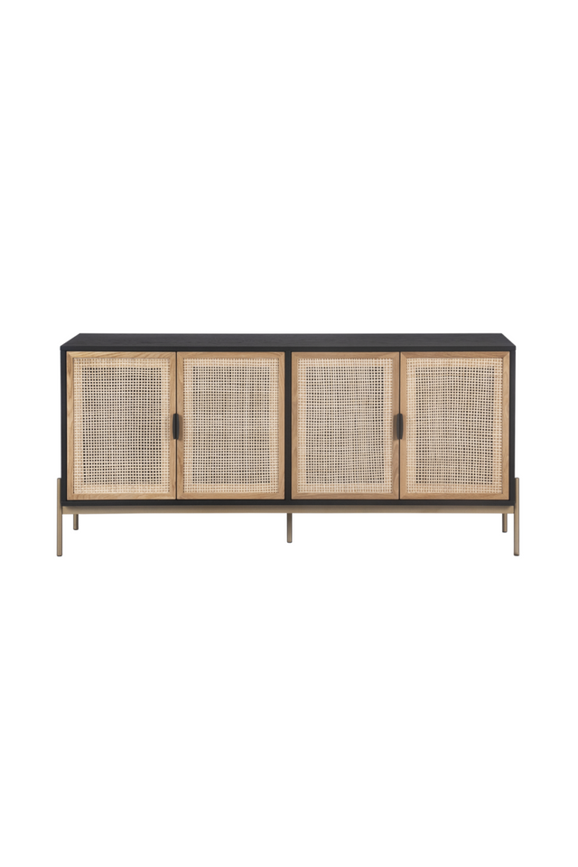 Natural Rattan 4-Door Sideboard by Splendido Avida