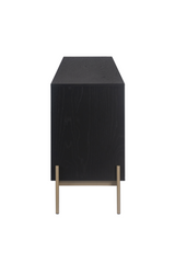 Natural Rattan 4-Door Sideboard by Splendido Avida, alternate view 5