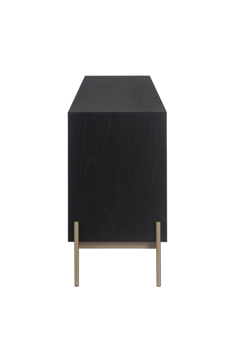 Natural Rattan 4-Door Sideboard by Splendido Avida, alternate view 5