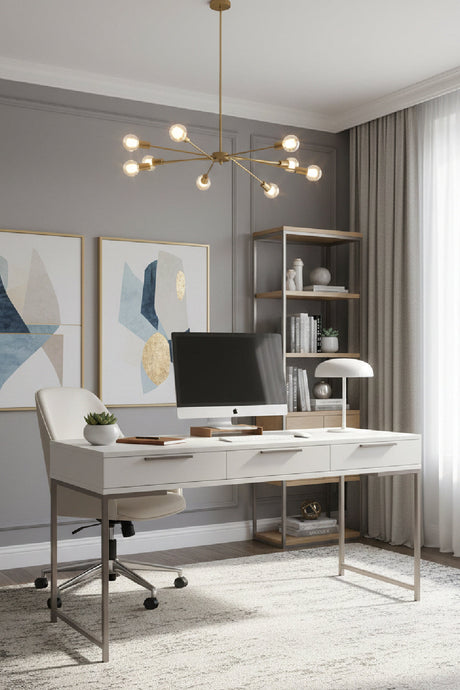 Minimalist Wood Office Desk by Splendido Rebel, alternate view 2