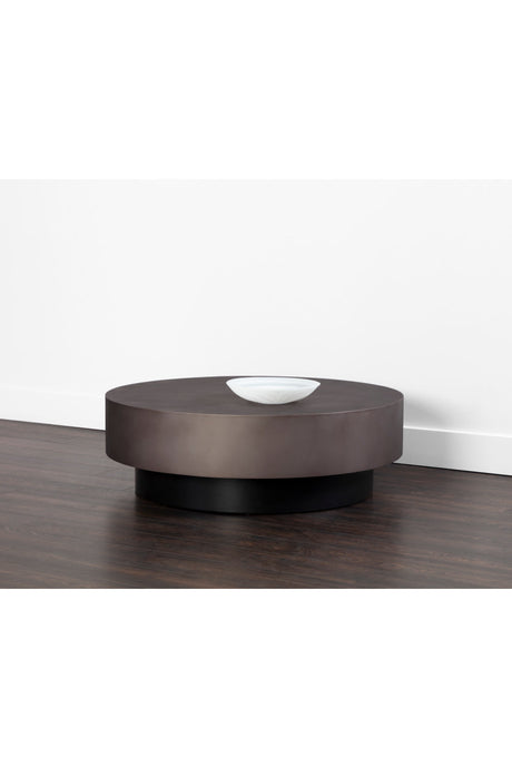 Round Metal Coffee Table by Splendido Bernaby Side Table, alternate view 14
