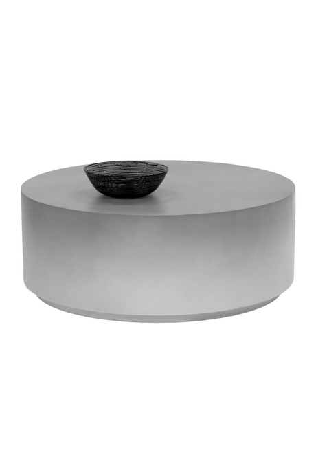 Minimalist Concrete Outdoor Coffee Table by Splendido Perfetti, alternate view 3
