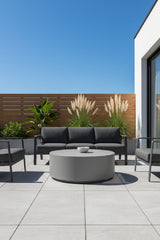 Minimalist Concrete Outdoor Coffee Table by Splendido Perfetti, alternate view 2