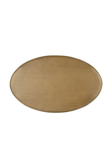 Oval Brass Indoor/Outdoor Side Table by Splendido Kadin, alternate view 5