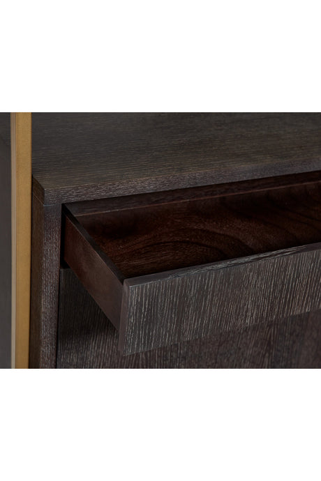 Brown Solid Oak Bookcase by Splendido Baldessara, alternate view 6