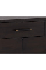 Brown Acacia 7-Drawer Dresser by Splendido Weldrick, alternate view 6
