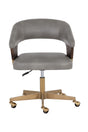 Gray Leather Look Office Chair by Splendido Leonce