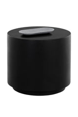 Cylindrical Indoor/Outdoor End Table by Splendido Rubin Side Table, alternate view 3