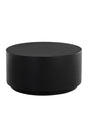 Black Cylindrical Indoor/Outdoor Coffee Table by Splendido Rubin